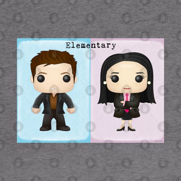 Funko Pop Elementary Holmes & Watson by LiunaticFringe